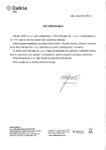 List referencyjny Dalkia Łódź S.A