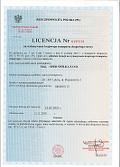 Licencja na wykonywanie transportu drogowego